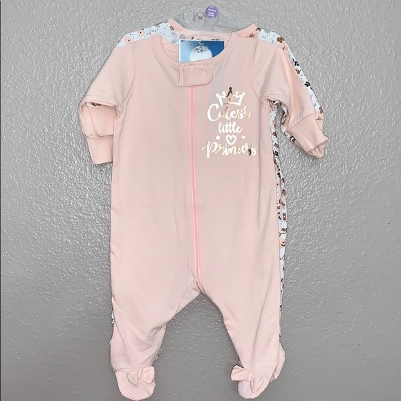 Gerber Baby Girl Princess Sleep N' Play, 2 Pack - Picture 2 of 13